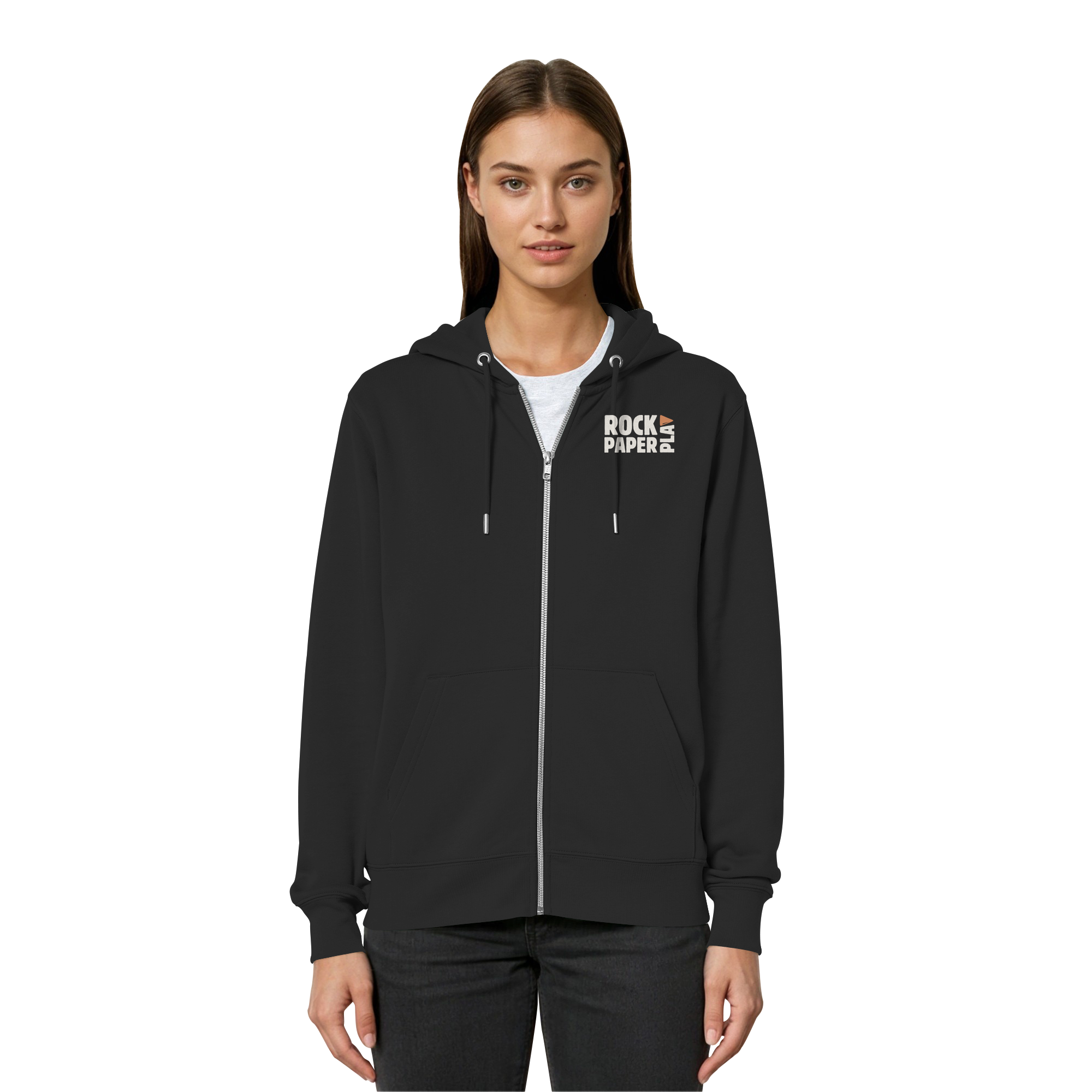Good Games Only - unisex Zipper aus Bio-Baumwolle
