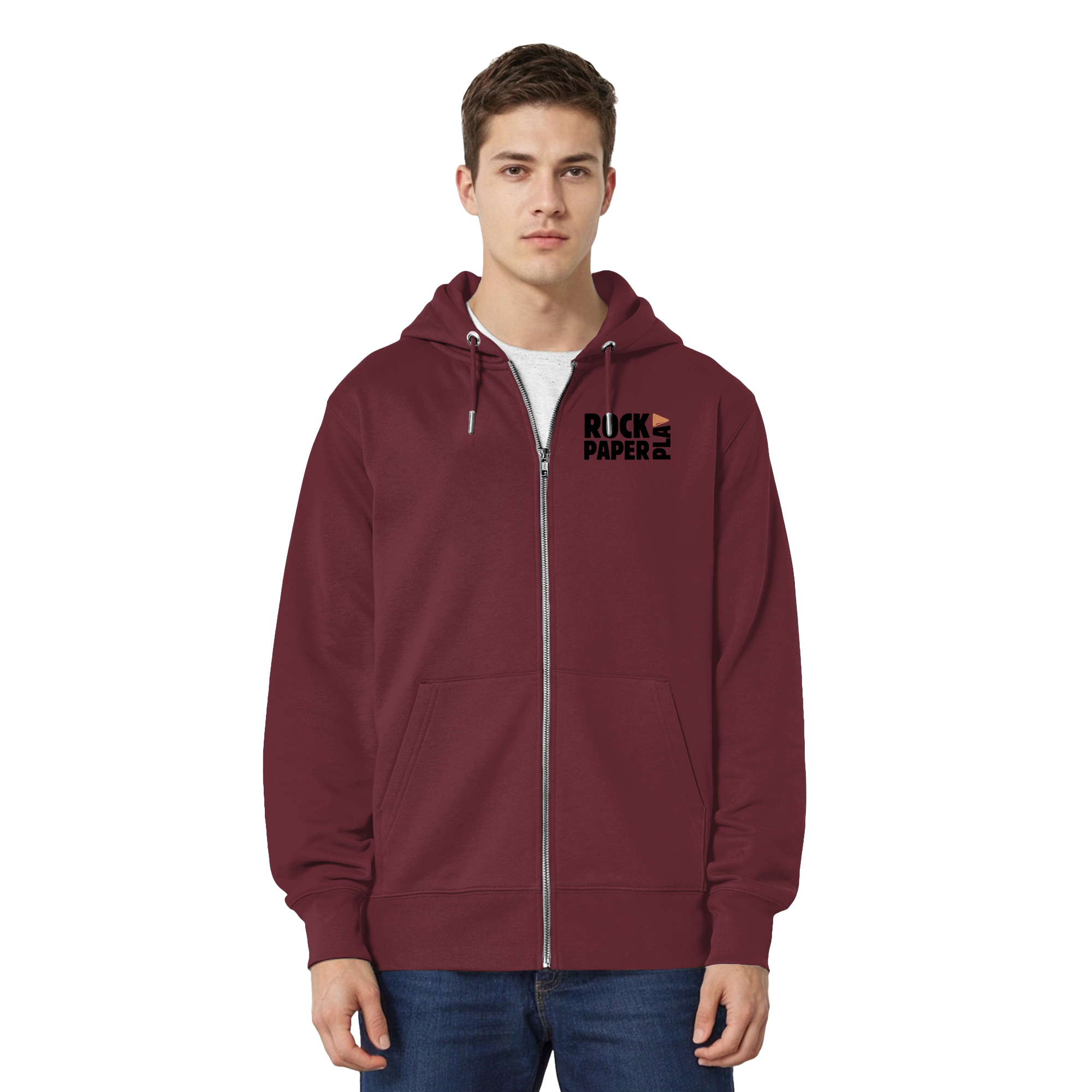 Good Games Only - unisex Zipper aus Bio-Baumwolle