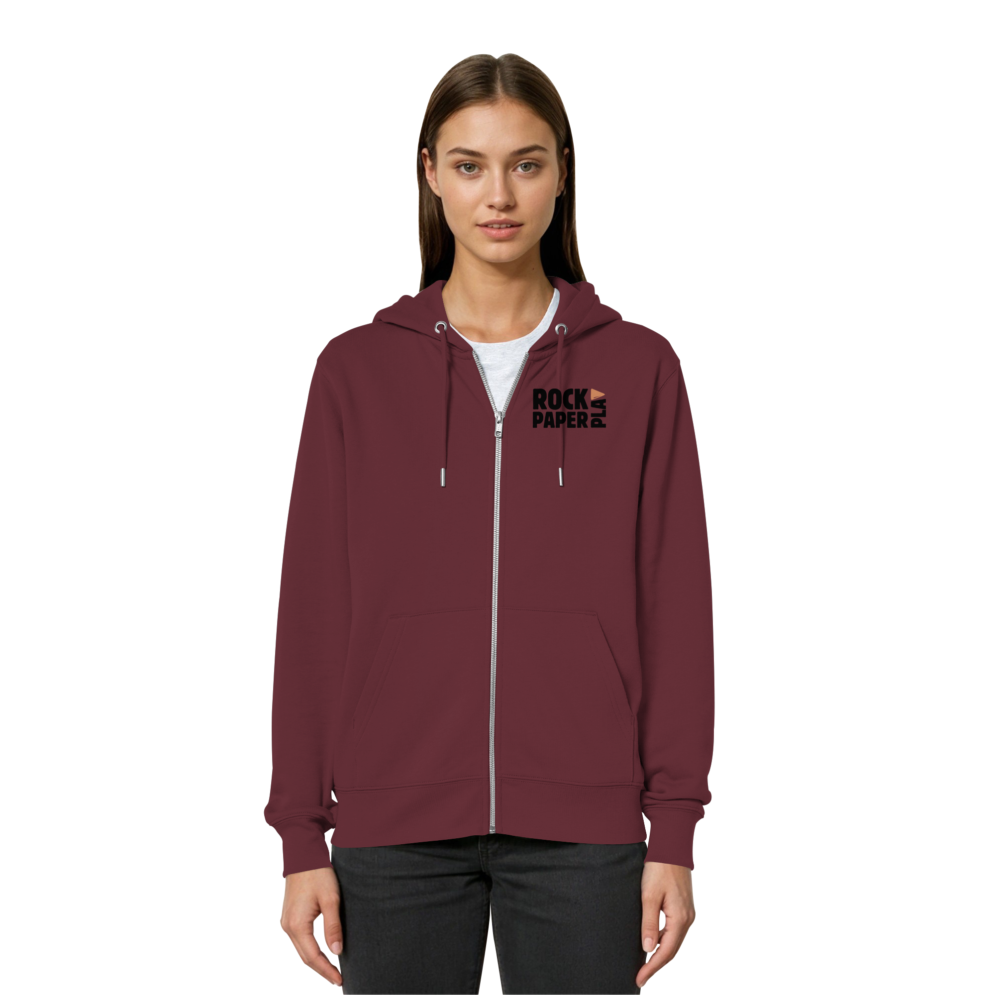 Good Games Only - unisex Zipper aus Bio-Baumwolle