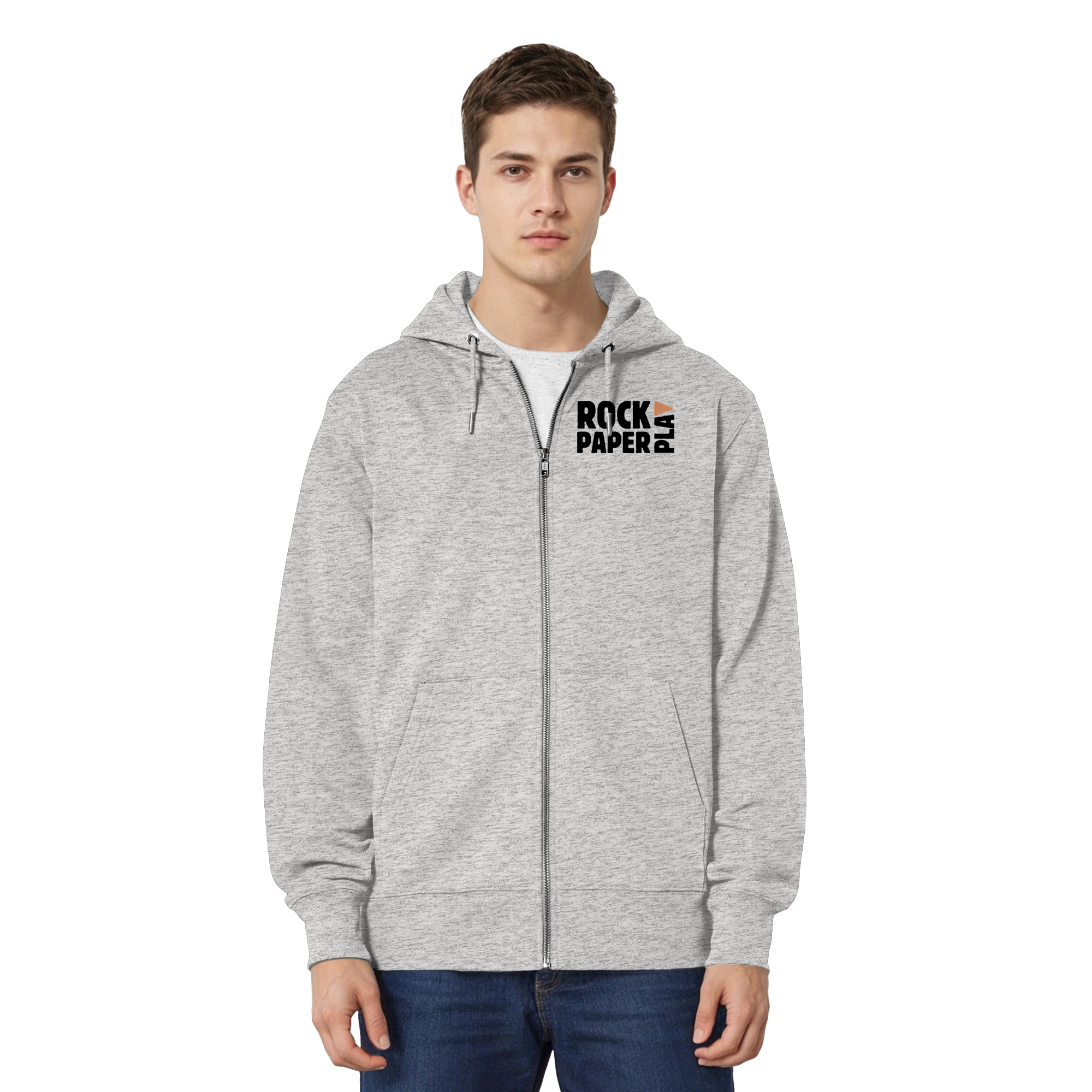 Good Games Only - unisex Zipper aus Bio-Baumwolle