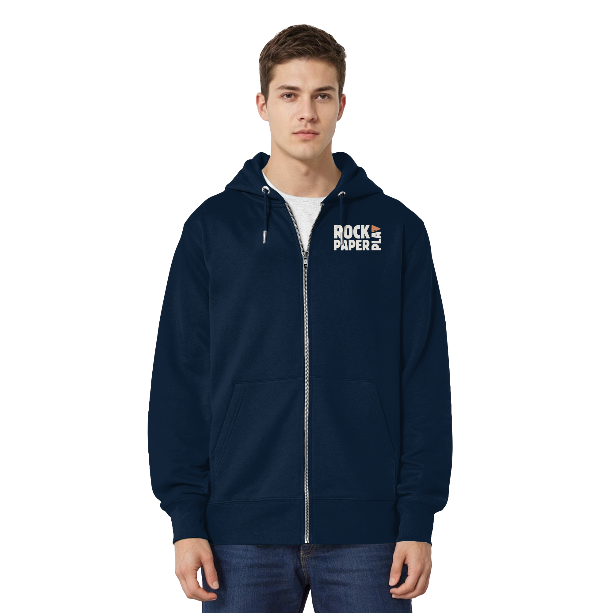 Good Games Only - unisex Zipper aus Bio-Baumwolle