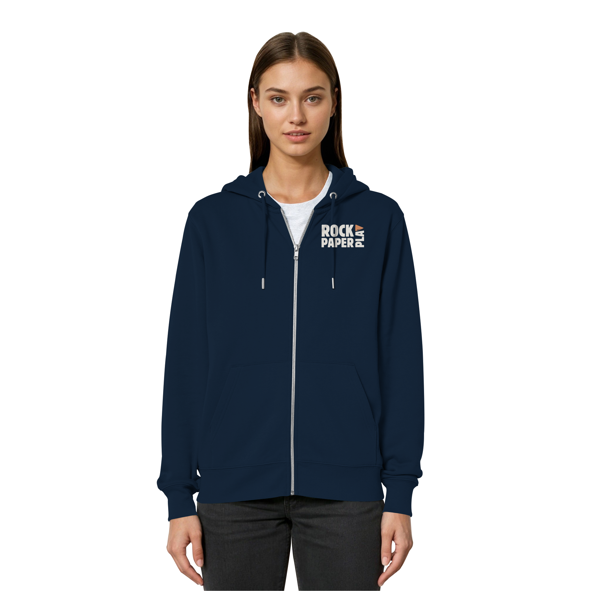Good Games Only - unisex Zipper aus Bio-Baumwolle