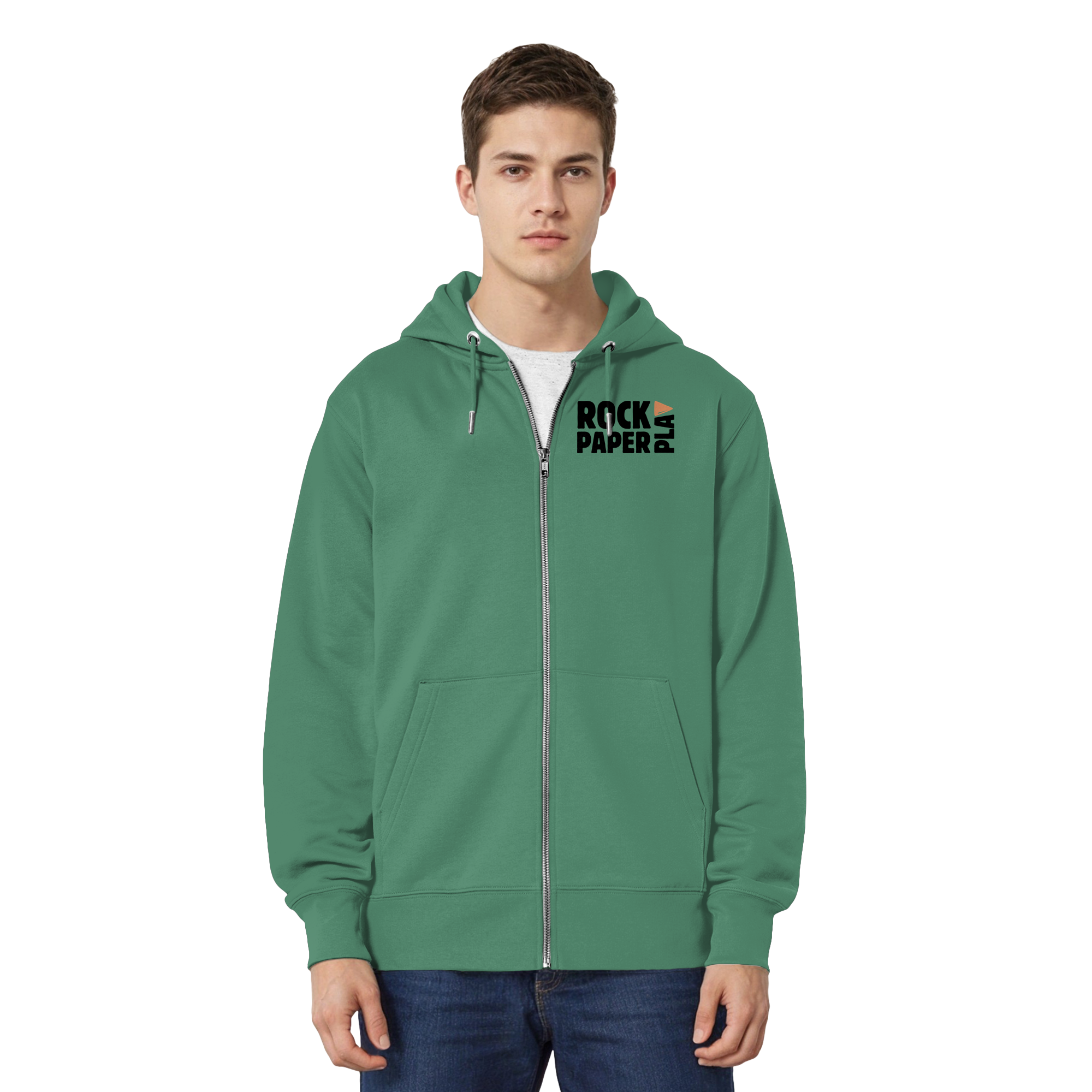 Good Games Only - unisex Zipper aus Bio-Baumwolle