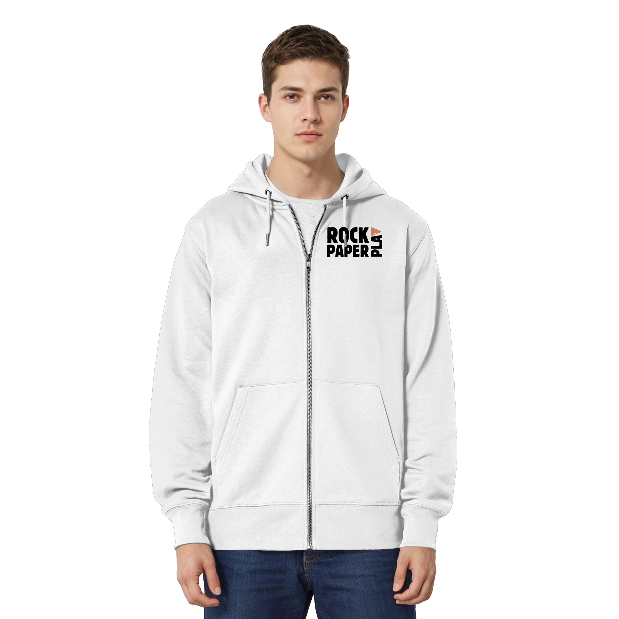 Good Games Only - unisex Zipper aus Bio-Baumwolle